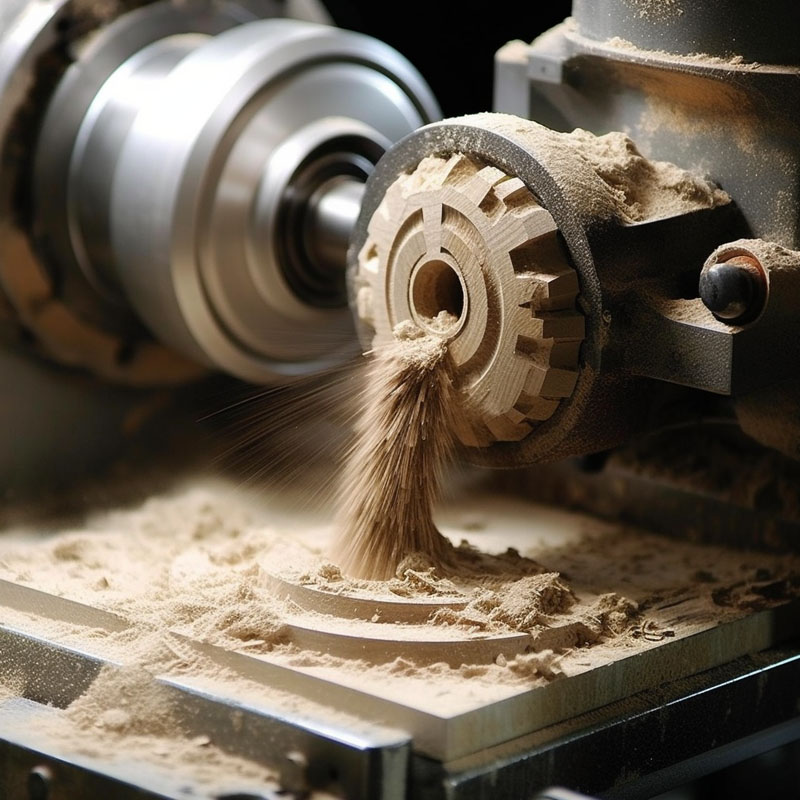 车床加工铸铁件